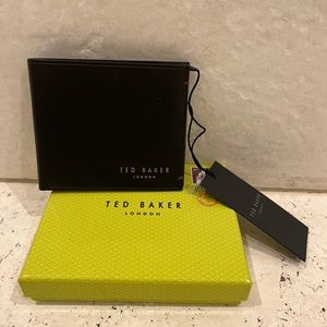 Brand new brown leather Ted Baker wallet